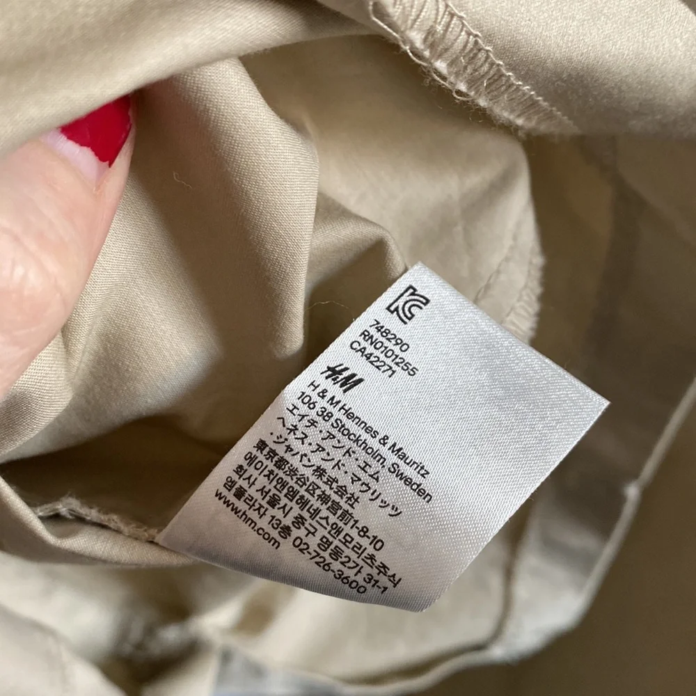 H&M Button Front Dress - Picture 7 of 8